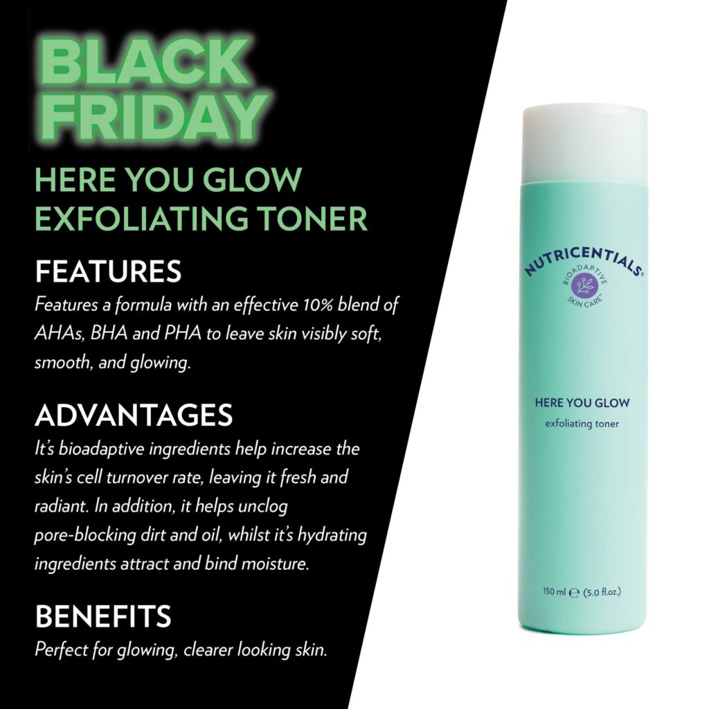 Nutricentials® Bioadaptive Skin Care™ Here You Glow Exfoliating Toner