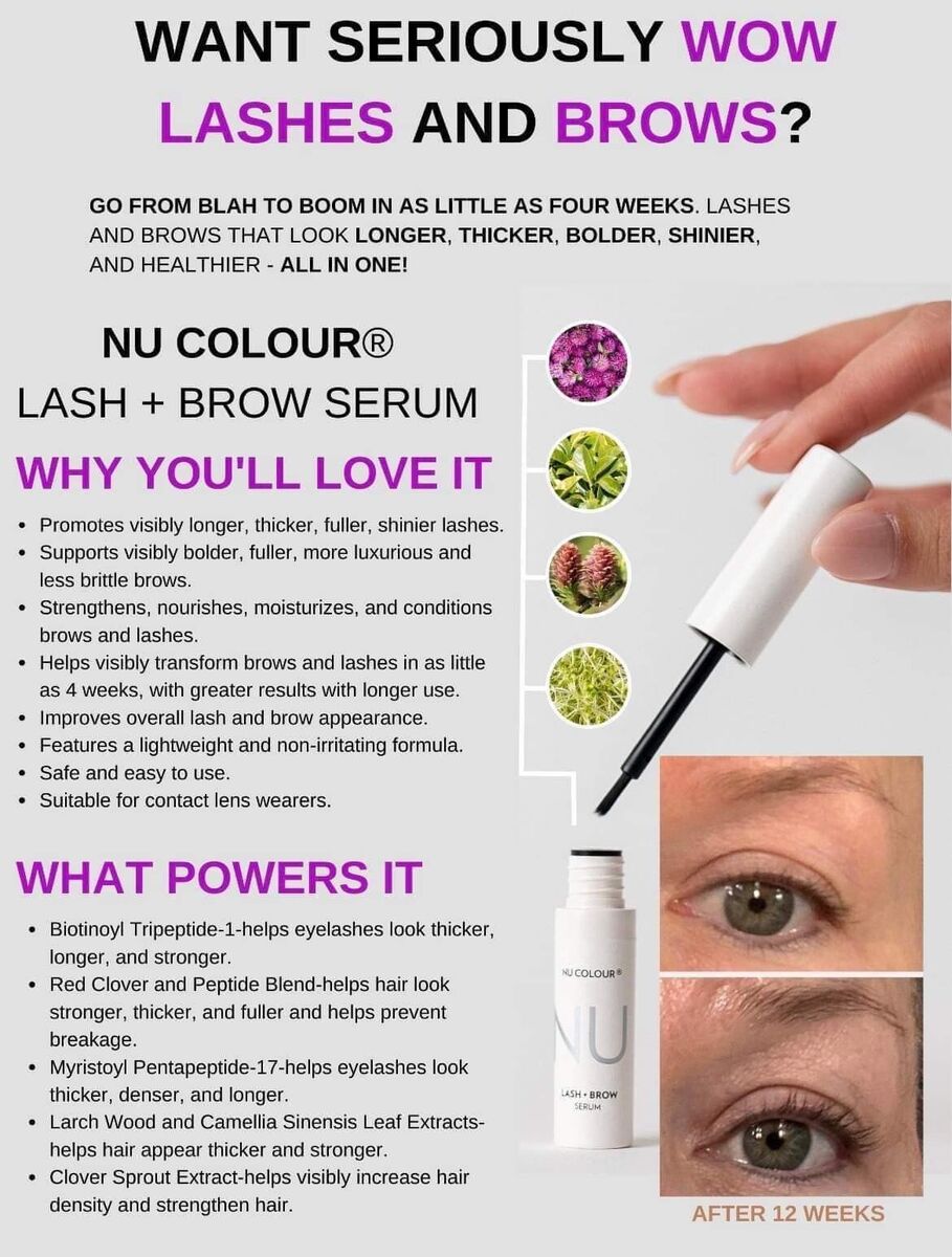 Nu Colour® Lash + Brow Serum